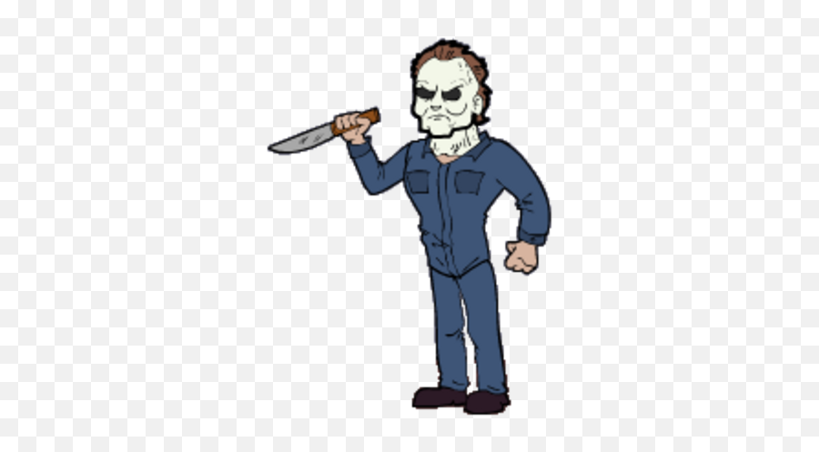 Mike Myers - Fictional Character Emoji,Michael Myers Png