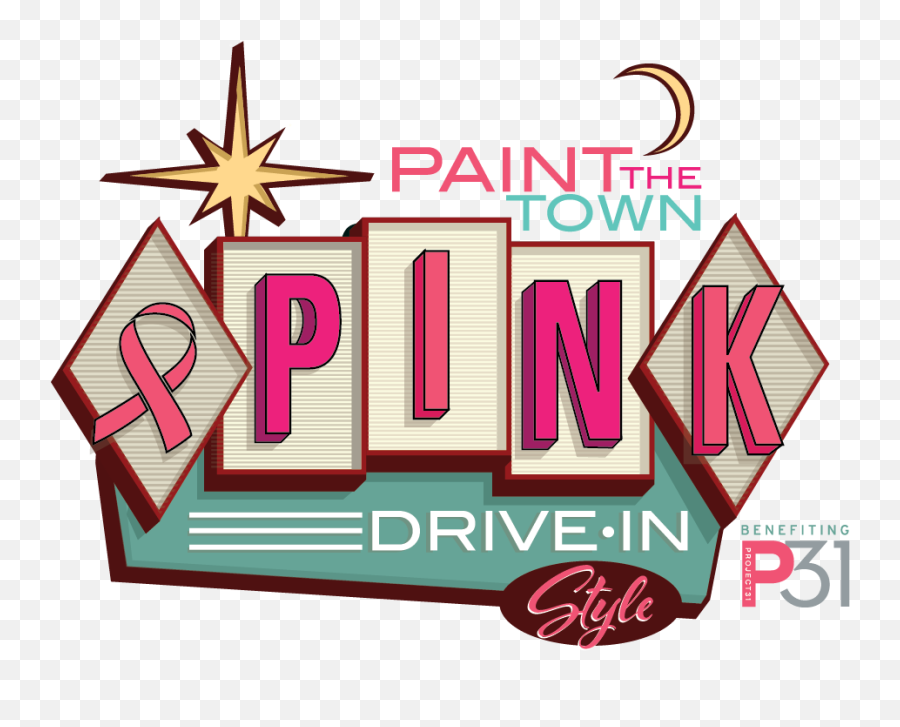 Paint The Town Pink Drive - Language Emoji,Pink Facebook Logo