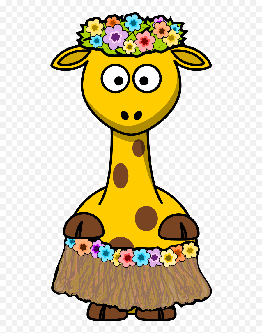 Free Free Hawaii Clipart Download Free Clip Art Free Clip - Giraffe In Hawaii Emoji,Hawaiian Clipart