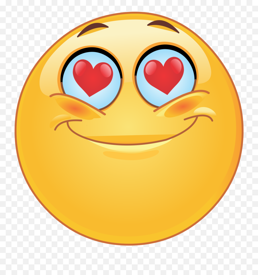 Heart Eyes Emoji Decal - Heart Eyes Emoji Png,Heart Eyes Emoji Png