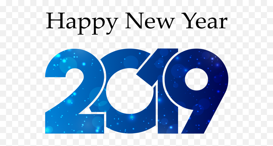Blue 2019 Design Png Image Free - 2019 Happy New Year Png Emoji,Happy New Year 2019 Png
