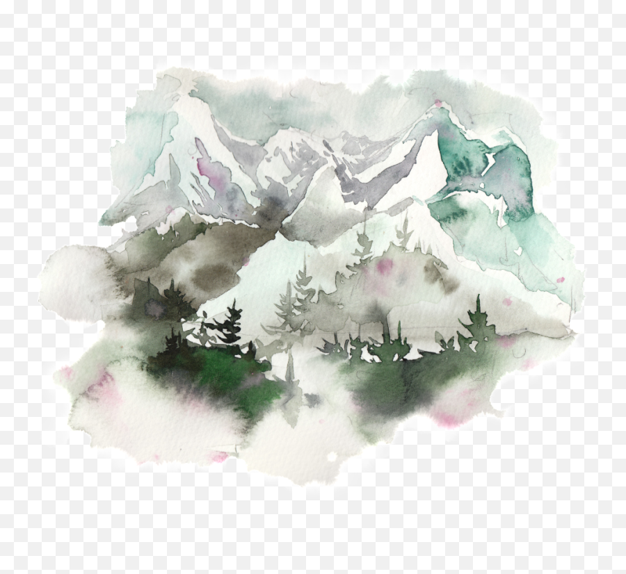Watercolor Painting Png Image With No - Woodland Ravens Field Emoji,Painting Png