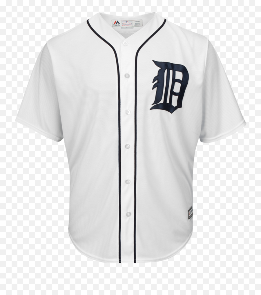 Detroit Tigers Adult Home Jersey - Detroit Tigers Jersey Emoji,Detroit Tigers Logo