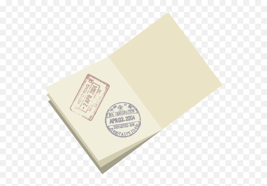 Free Online Passport Travel Seal Stamp Vector For - Language Emoji,Passports Clipart