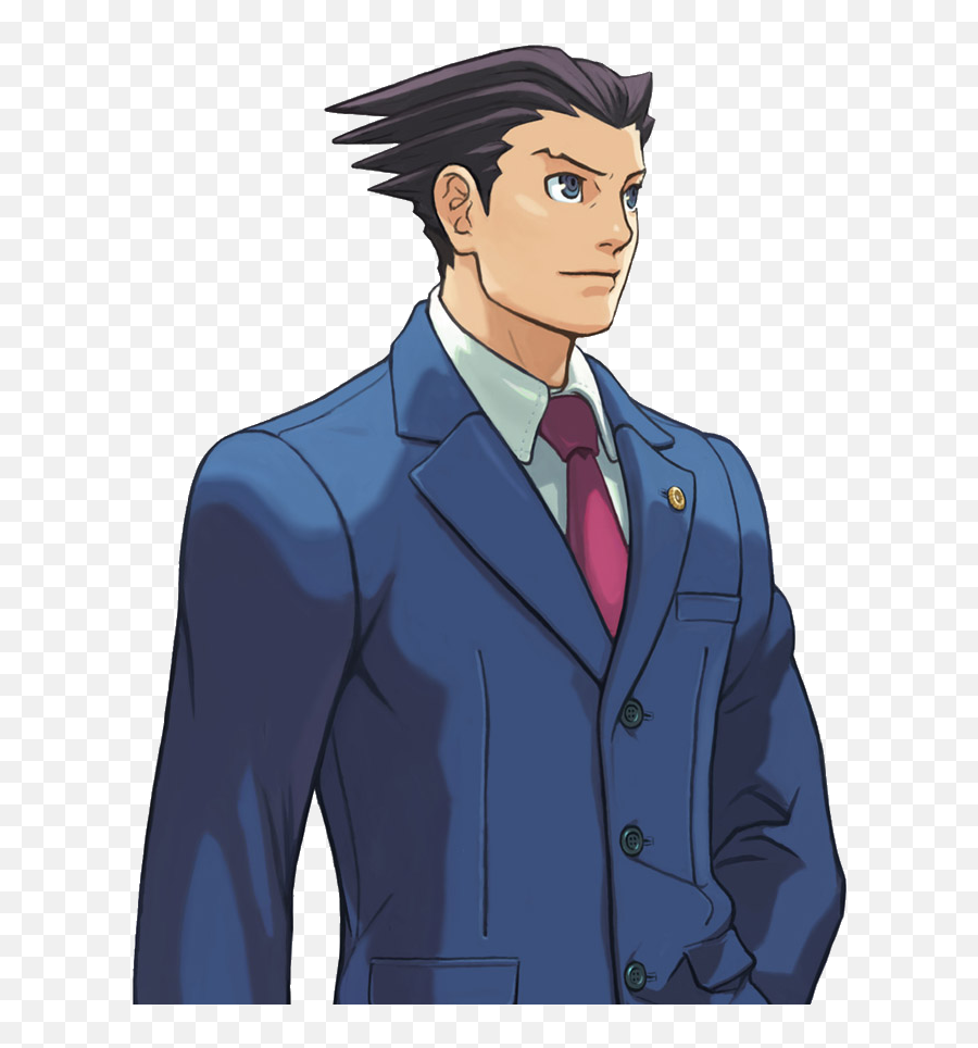 Phoenix Wright - Phoenix Wright Emoji,Phoenix Wright Png
