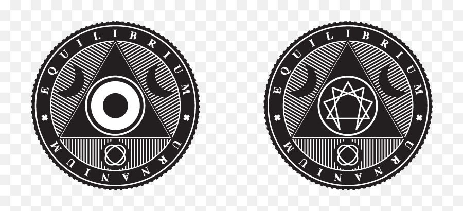 Equilibrium - Dot Emoji,Sacred Geometry Logo