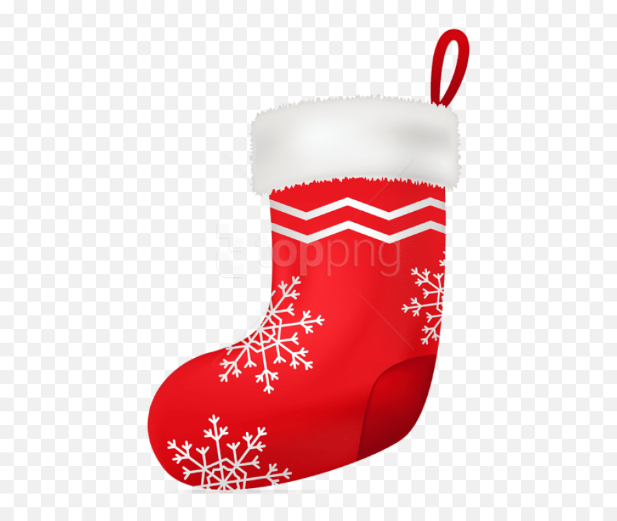 Free Png Christmas Stocking Png - Red Christmas Socks Clipart Emoji,Stocking Png