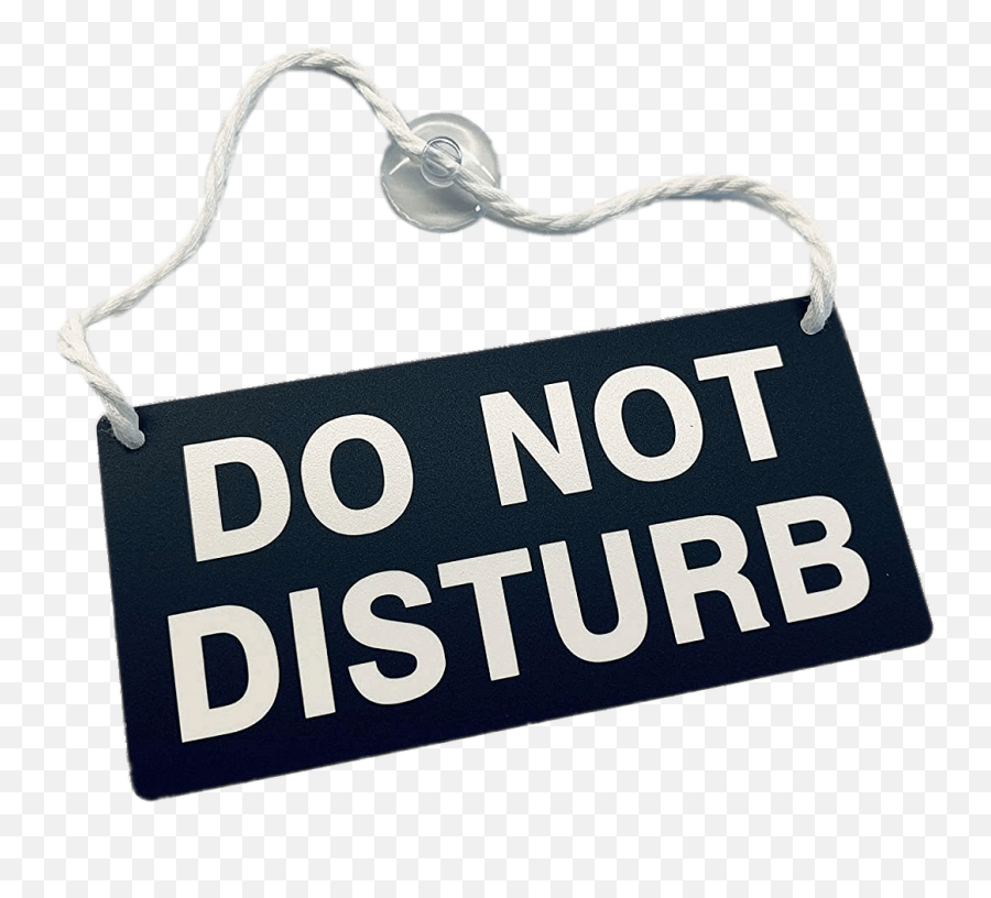 Do Not Disturb Hanging Sign Transparent - Logo Do Not Disturb Png Emoji,Hanging Sign Png