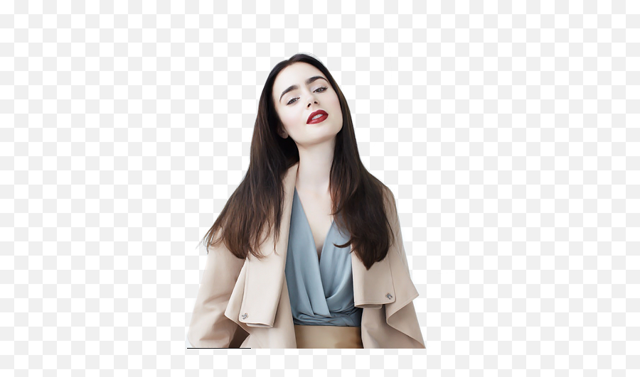 Png Book - Transparent Lily Collins Png Emoji,Hair Model Png