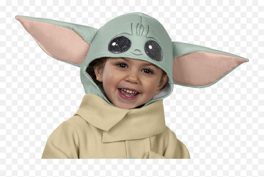 Star Wars The Mandalorian The Child Headpiece Baby Yoda Costume Accessory Emoji,Baby Yoda Transparent