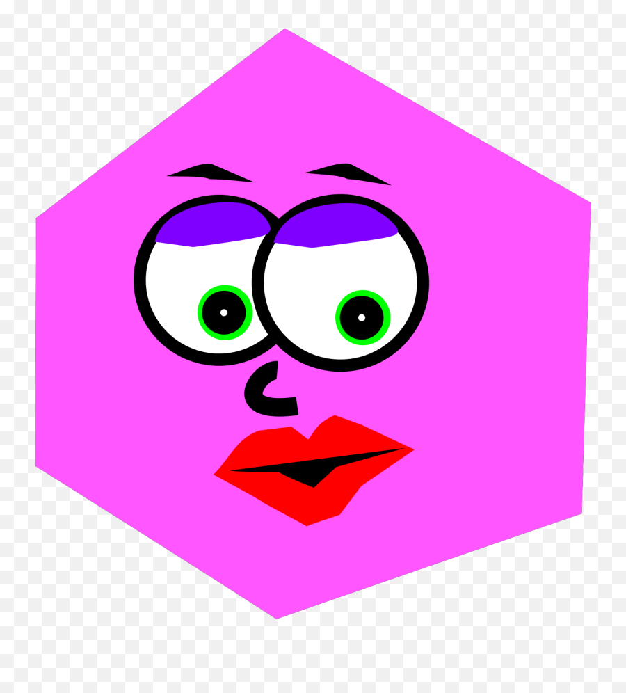 Shape Clipart Animated - Hexagon Clipart Emoji,Shapes Clipart