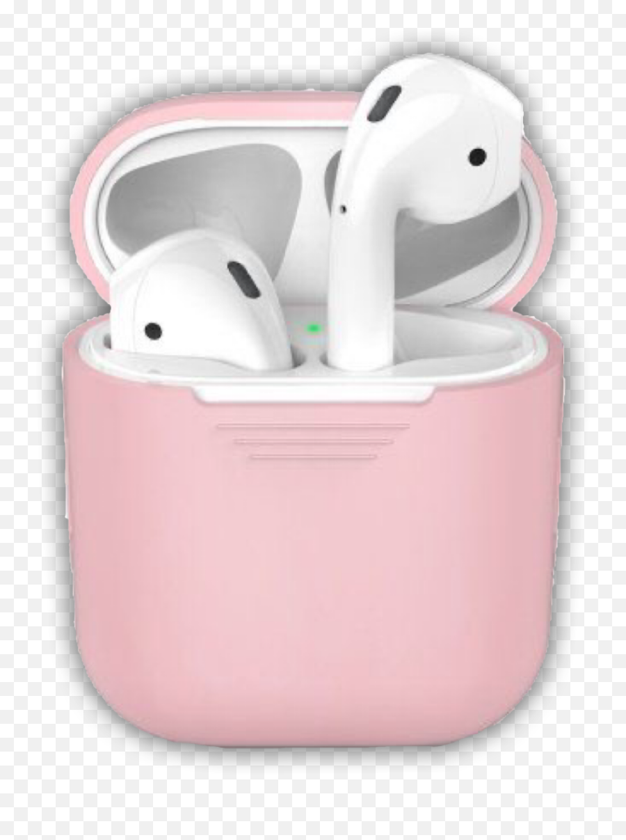 Airpods Pink Sticker By Just A Png Acc - Transparent Bluetooth Earbuds Png Emoji,Airpods Png