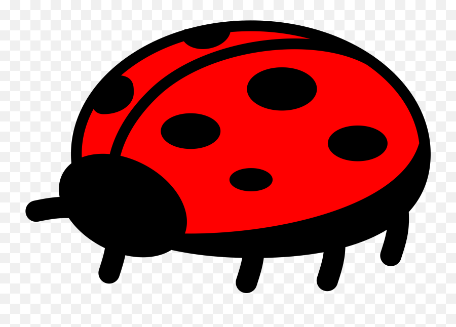Library Of Big Bug Small Bug Image Black And White Library - Ladybug Animated Emoji,Bug Clipart
