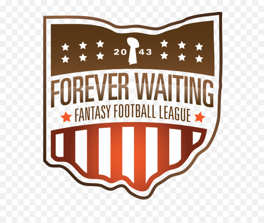 Forever Waiting Fantasy Football League - Karmaple Graphic Language Emoji,Fantasy Football Logo