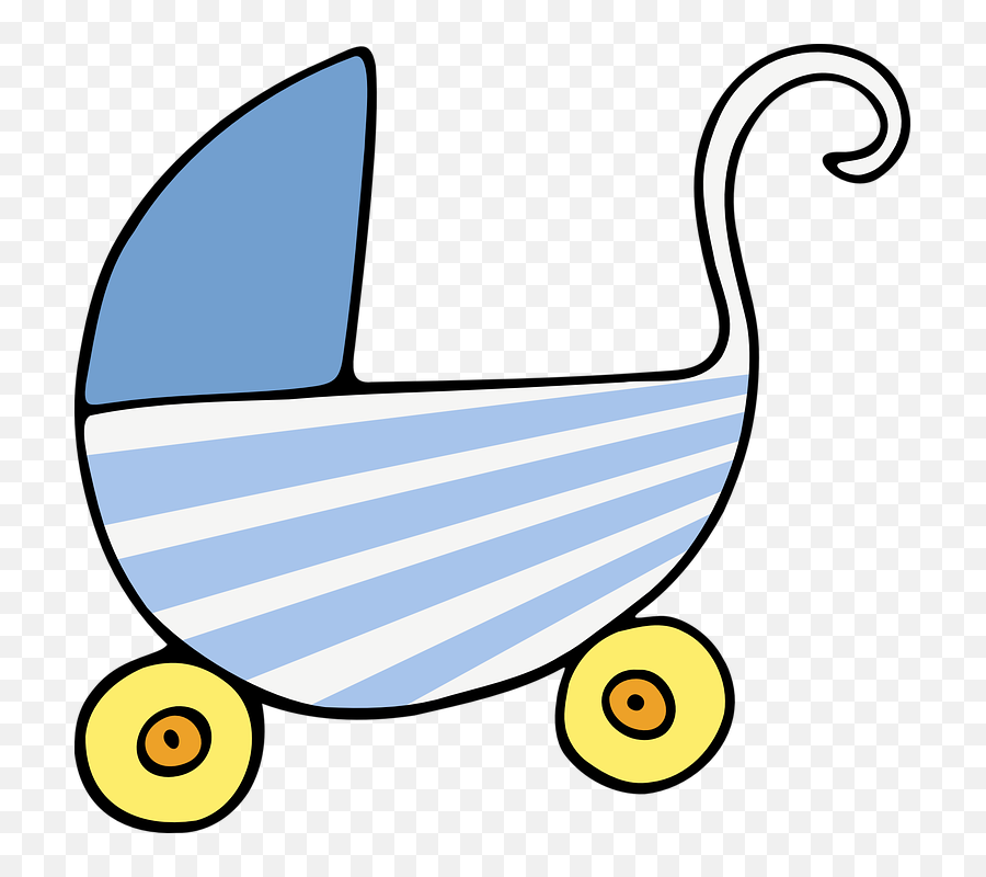 Free Baby Clipart - Clipartix Baby Crib Clipart Png Emoji,Baby Clipart