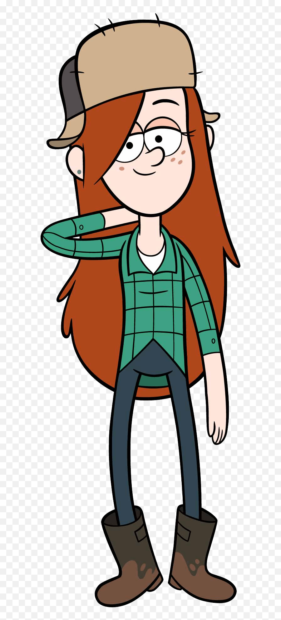 Gravity Falls Character Wendy Corduroy - Fictional Character Emoji,Gravity Falls Logo