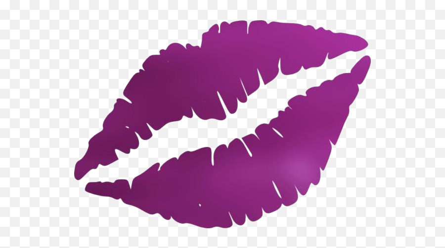 Transparent Kissing Lips Clip Art Pngimagespics Emoji,Kisses Clipart