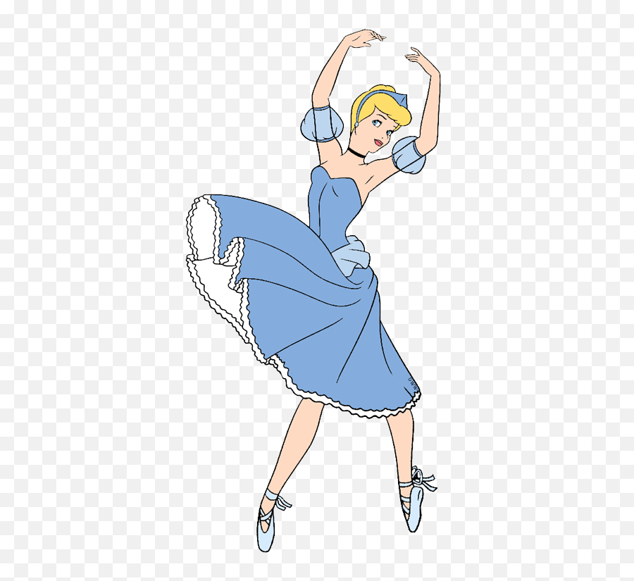 Ballerina Clipart Disney Cinderella - Disney Princess Cinderella Ballerina Emoji,Ballerina Clipart