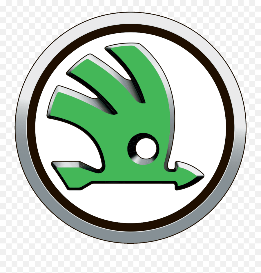 Skoda Logo Logok - Skoda Emoji,Car Logo With Wings