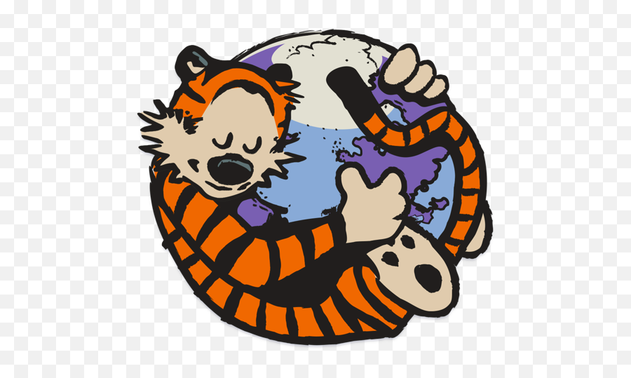 Firefox Nightly - Calvin And Hobbes Firefox Emoji,Firefox Logo