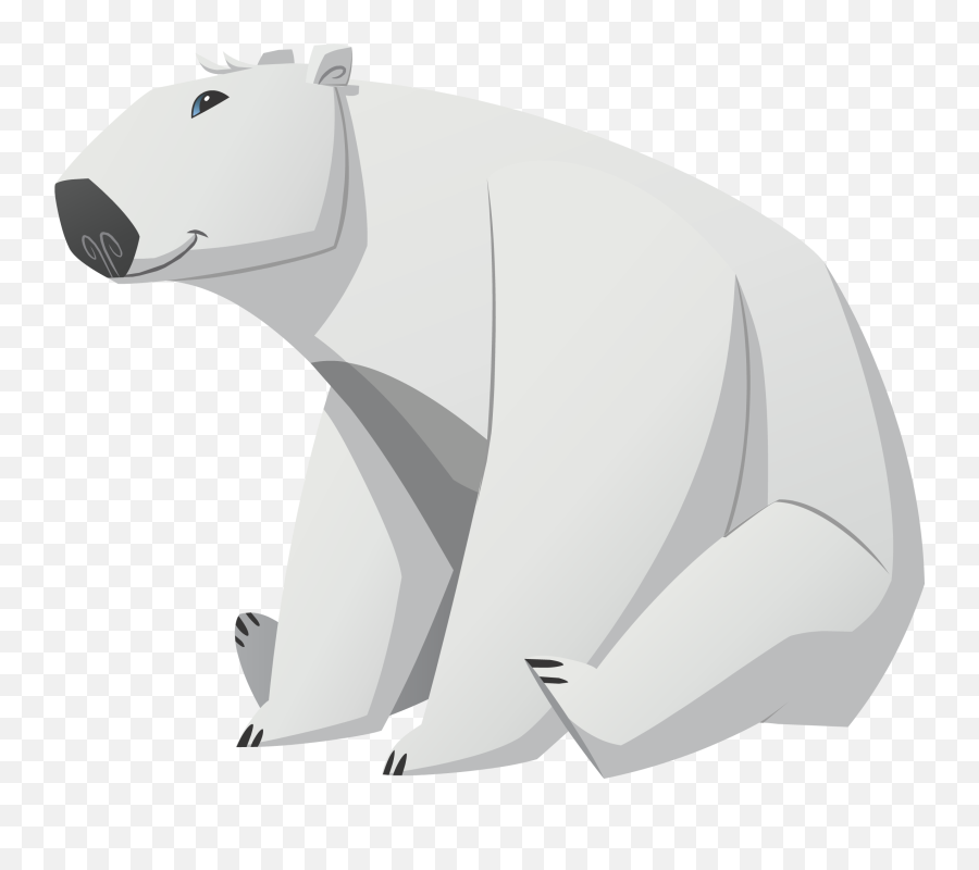 Polar White Bear Png - Polar Bear Emoji,Polar Bear Png