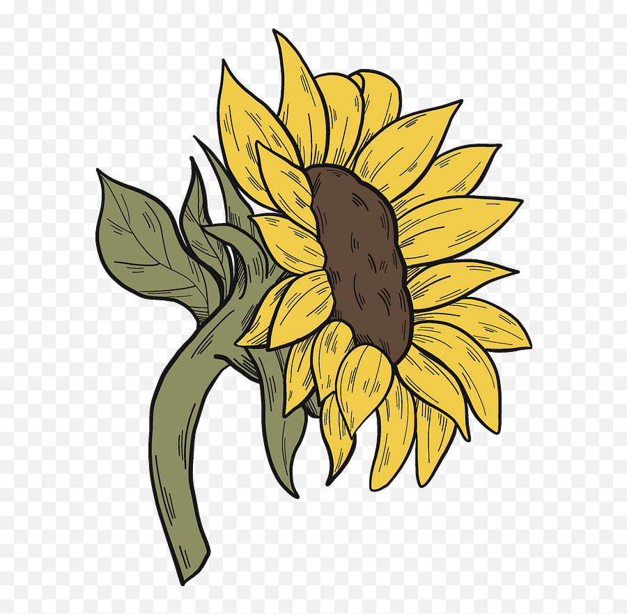 Sunflower Clipart - Fresh Emoji,Sunflowers Clipart