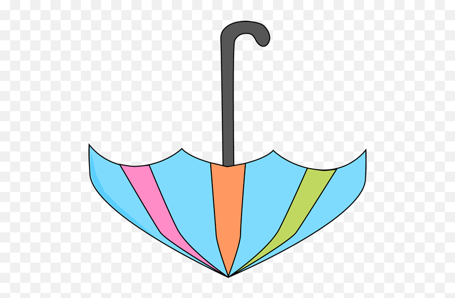 Umbrella Clip Art - Umbrella Images Upside Down Umbrella Graphic Emoji,Umbrella Clipart