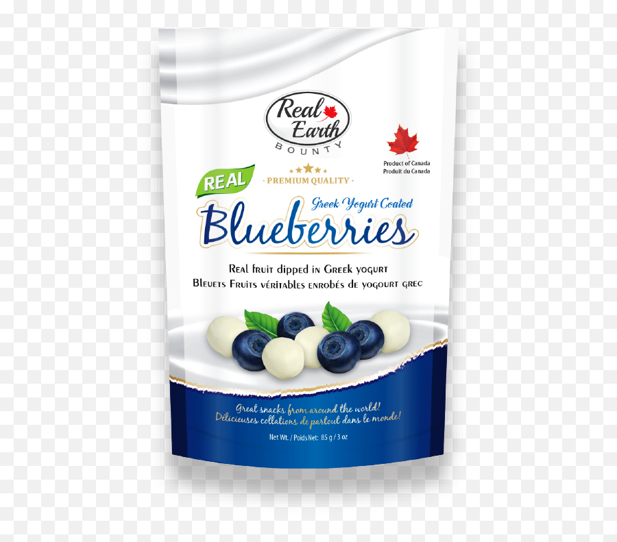 Real Earth Bounty - Real Earth Yogurt Blueberries Emoji,Blueberries Png