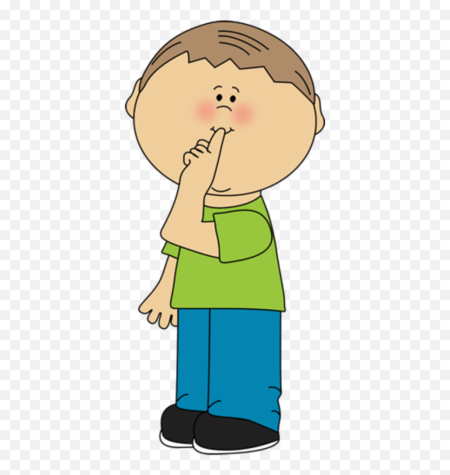 Student Quiet Mouth Clipart - Boy With Books Clipart Kids Quiet Clipart Emoji,Mouth Clipart