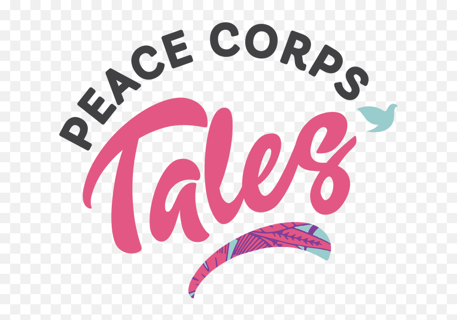 Peace Corps Tales Podcast - Language Emoji,Peace Corps Logo