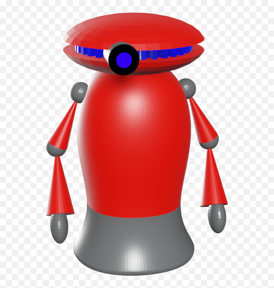 Robot Rocket Version - Fictional Character Emoji,Red Eye Png