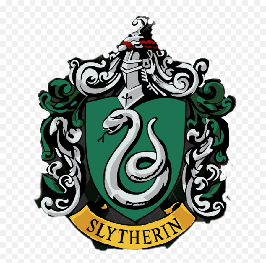 Slytherin Harry Potter Houses Logo Transparent Cartoon - Harry Potter Slytherin Emoji,Harry Potter Logo