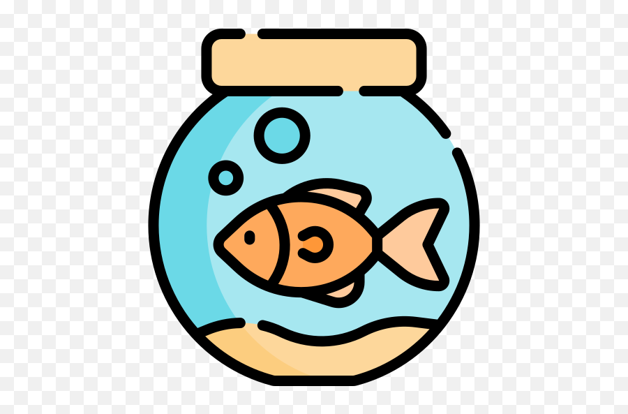 Fish Tank Vector Circle Transparent Png Png Mart - Fish Tank Icon Emoji,Circle Vector Png