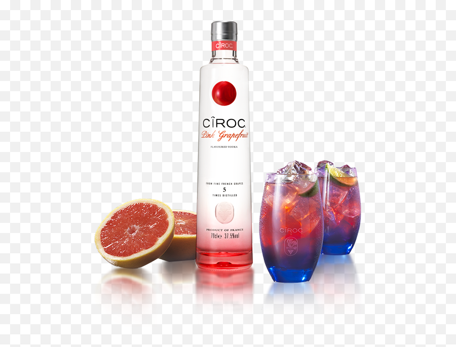 Personalised Ciroc Pink Grapefruit Vodka Engraving The - Ciroc Png Emoji,Ciroc Logo