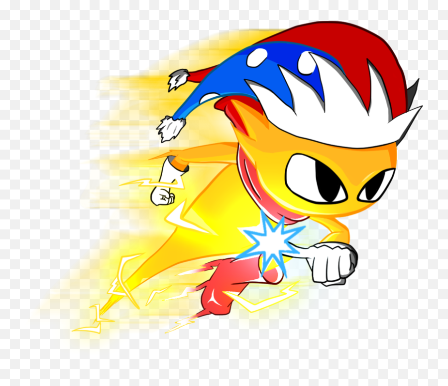 The Flash Clipart Electric Spark - Spark The Jester Png Emoji,The Flash Clipart