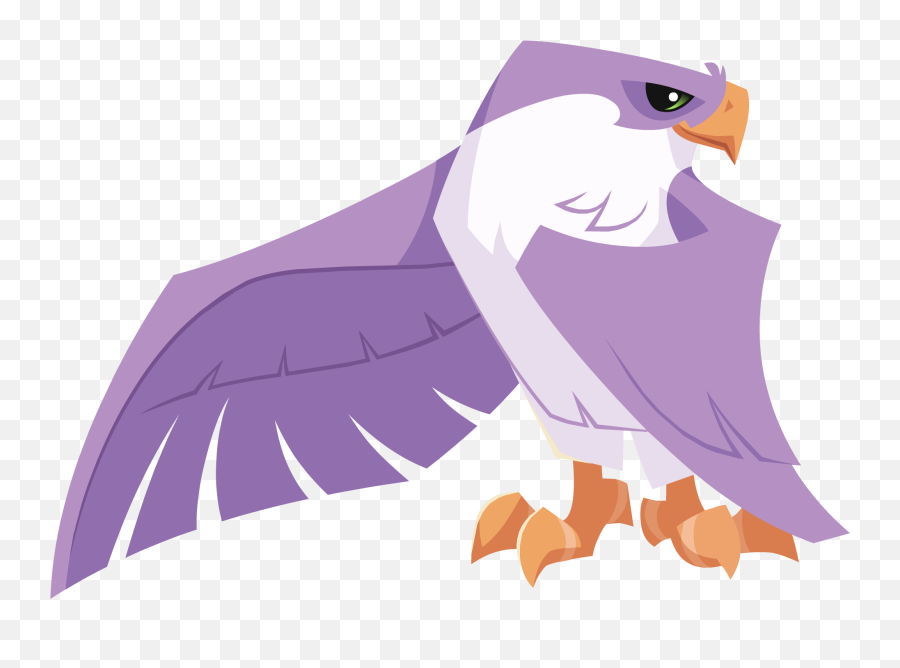 Download Purple Falcon - Animal Jam Character Falcon Full Emoji,Transparent Animal Jam