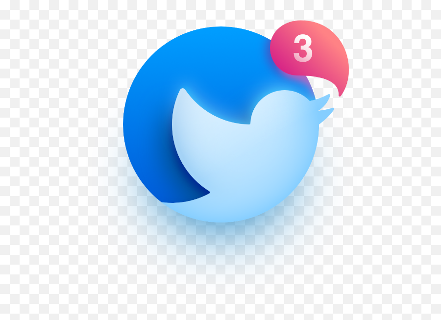 Twitter Notification Concept Flat Design Icons Iphone Emoji,Twitter App Logo