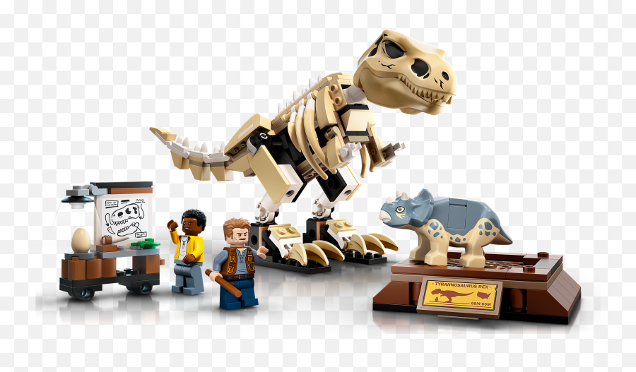 Lego 76940 Jurassic World - T Rex Dinosaur Fossil Exhibition Emoji,Fossil Png