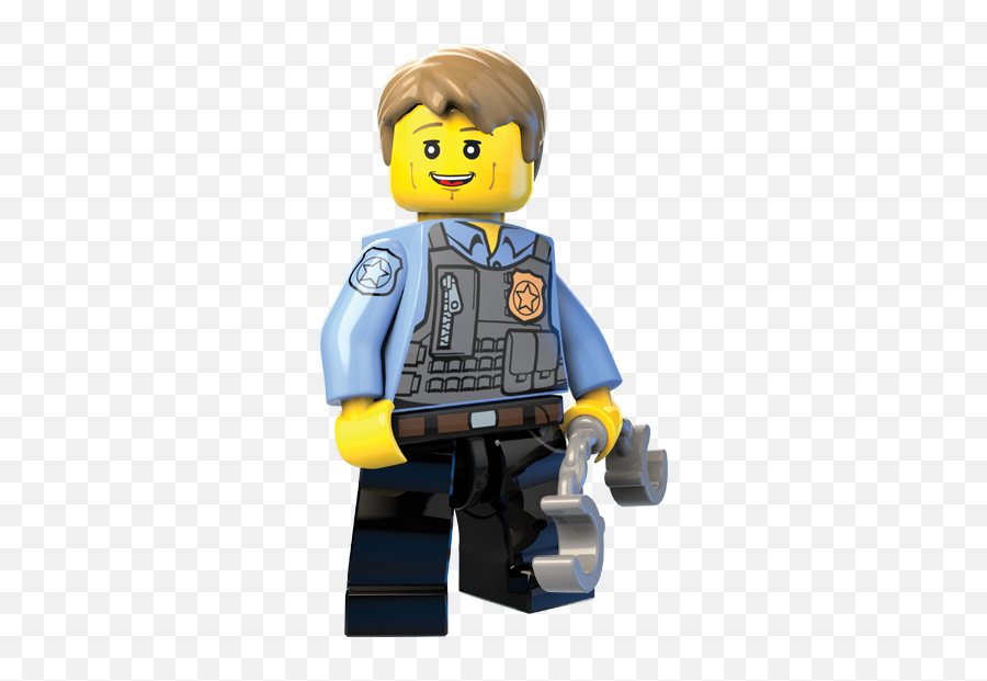Chase - Cop Lego City Undercover Chase Mccain Mini Figure Emoji,Lego Head Clipart