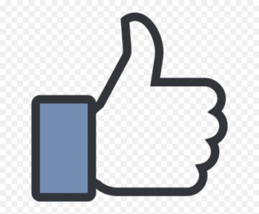 Hahaha Sticker - Transparent Facebook Thumbs Up Emoji,Like Button Png