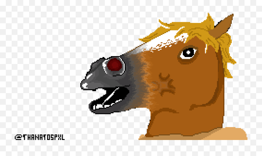 Blackninjau0027s Likes - Pixilart Emoji,Horse Mask Png