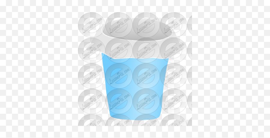 Trash Can Stencil For Classroom Therapy Use - Great Trash Paper Emoji,Trash Can Clipart