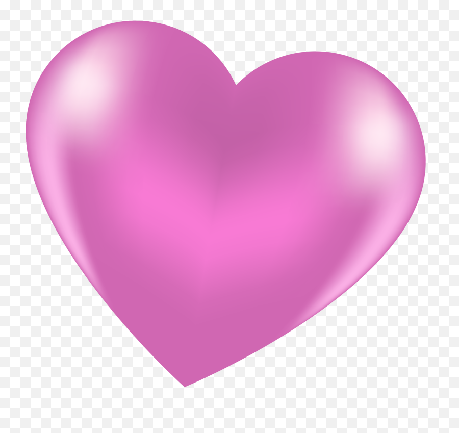 Pink Heart Png Image Free Download - Transparent Glowing Hearts Png Emoji,Pink Heart Png