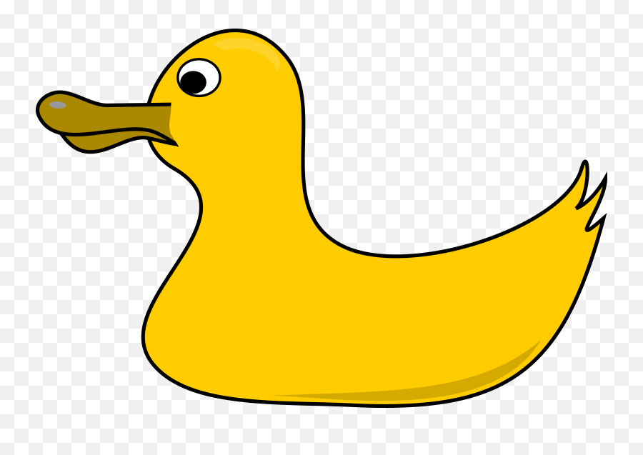 Yellow Rubber Duck Clipart Free Image - Transparent Background Duck Clipart Emoji,Duck Clipart
