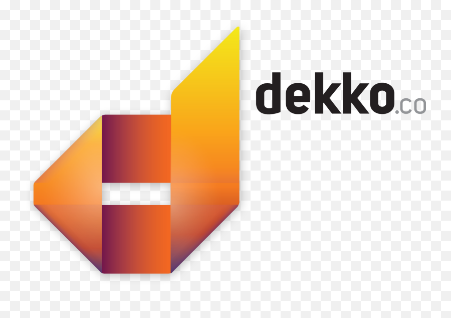 With - Dekko Emoji,Techcrunch Logo