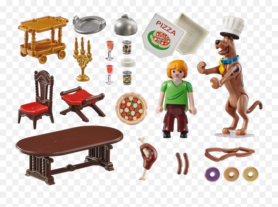 Scooby - Playmobil Scooby Doo Dinner With Shaggy Emoji,Scooby Doo Transparent