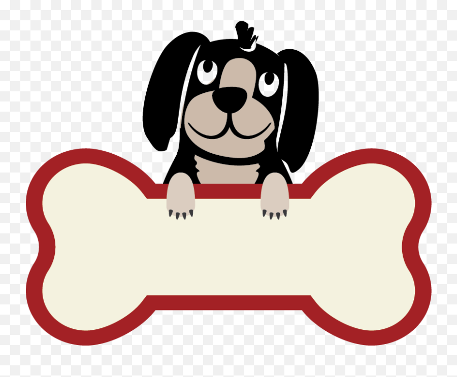 Design A Pet Logo For Free - Clip Art Bone For Dogs Emoji,Dog Logo