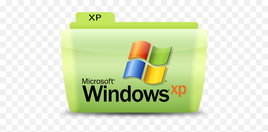 Windows Xp Folder File Free Icon Of - Windows Xp Emoji,Windows Xp Logo