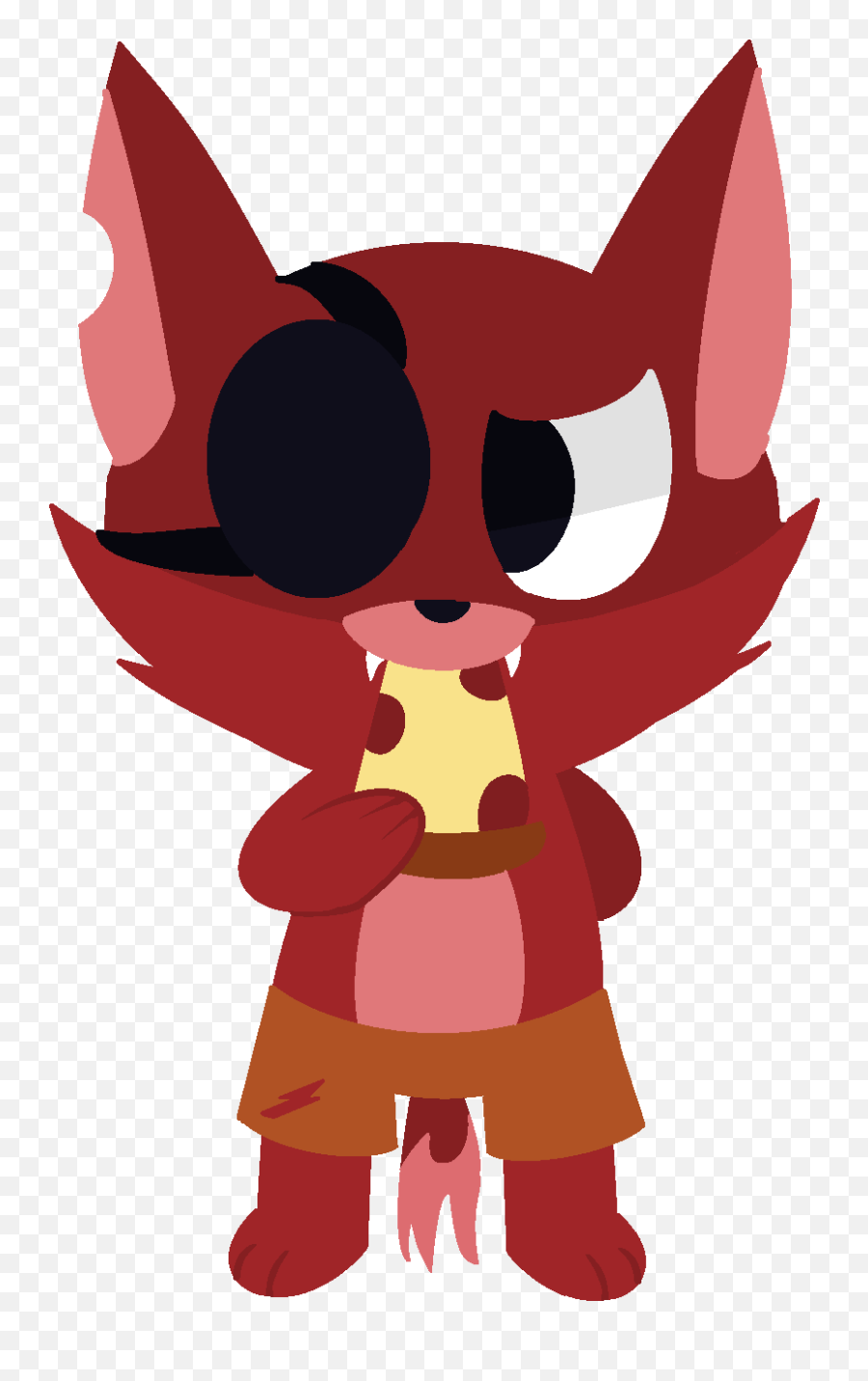 Cliparts For Commercial Use - Cute Foxy Eating Pizza Fnaf On Scratch Studio Emoji,Commercial Use Clipart