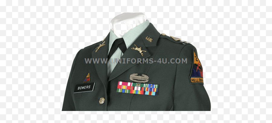 Us Army Female Officer Green Uniform - Us Army Female Green Uniform Emoji,Army Ranger Logo